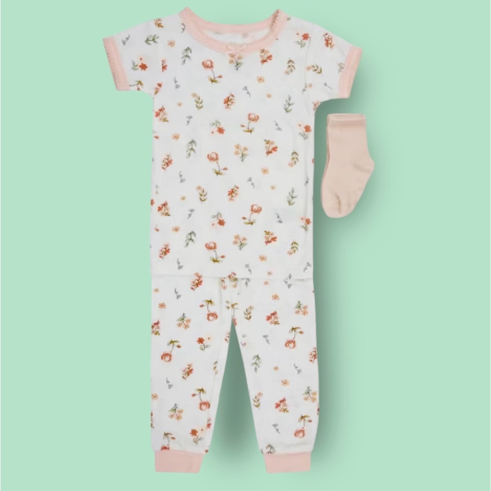 NWT Milkberry 3pc Bamboo Pj Set